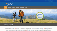 Desktop Screenshot of julyservices.com
